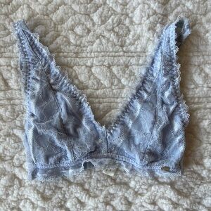 Lace Bralette in Light Blue - Women's Intimates